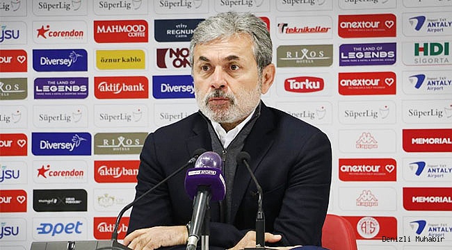 Aykut Kocaman: "İki takımın da çok net bir şekilde kazanmaya ihtiyacı vardı"