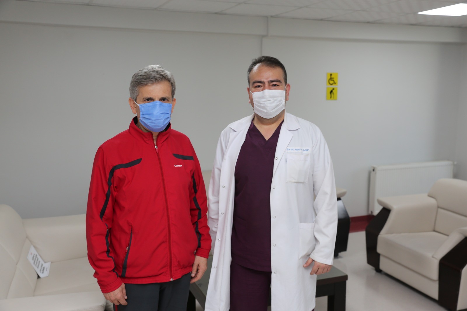 Başkan Şevkan, Denizli Cerrahi Hastanesi’nde sağlığına kavuştu