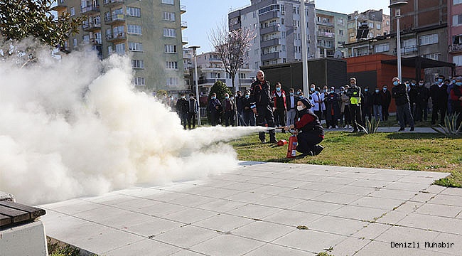 Büyükşehir DESKİ'den gerçeği  aratmayan tatbikat