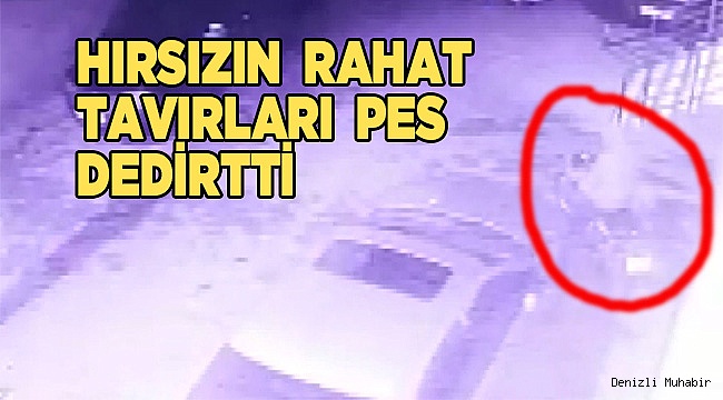 Dakikalarca üstüne oturup beklediği motosikleti çalarak kaçtı