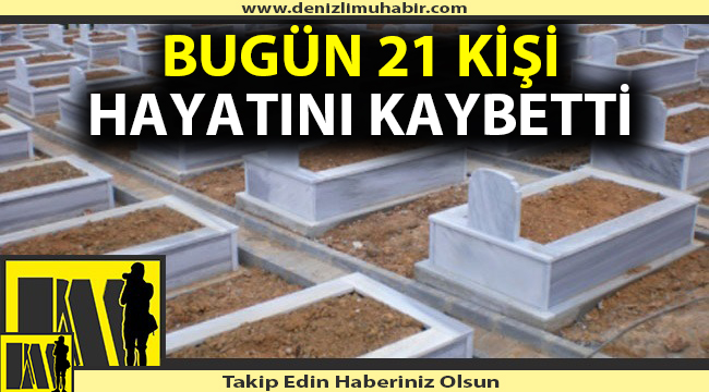 Denizli'de defnedilenler (12/03/2020)