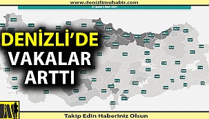 Denizli'de korkutan vaka artışı