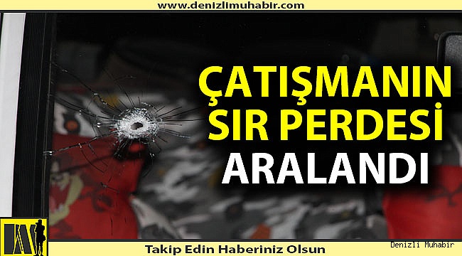 Denizli'deki silahlı kavganın sır perdesi aralandı!