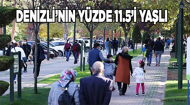 Denizli’nin 2020 yılı yaşlı istatistikleri açıklandı