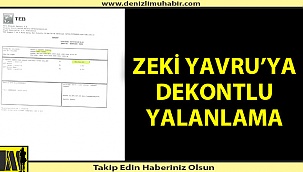 Denizlispor Zeki Yavru'yu dekontla yalanladı
