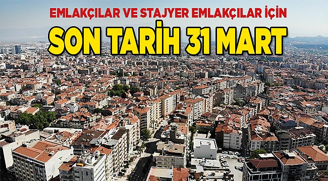 Emlakçılıkta yeni dönem başlayacak