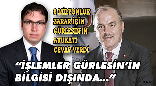 Gürlesin, avukatı aracılığıyla açıklama yaptı