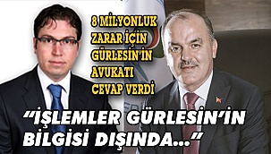 Gürlesin, avukatı aracılığıyla açıklama yaptı