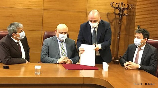 İmzalar, Buldan'a spor yatırımları için atıldı