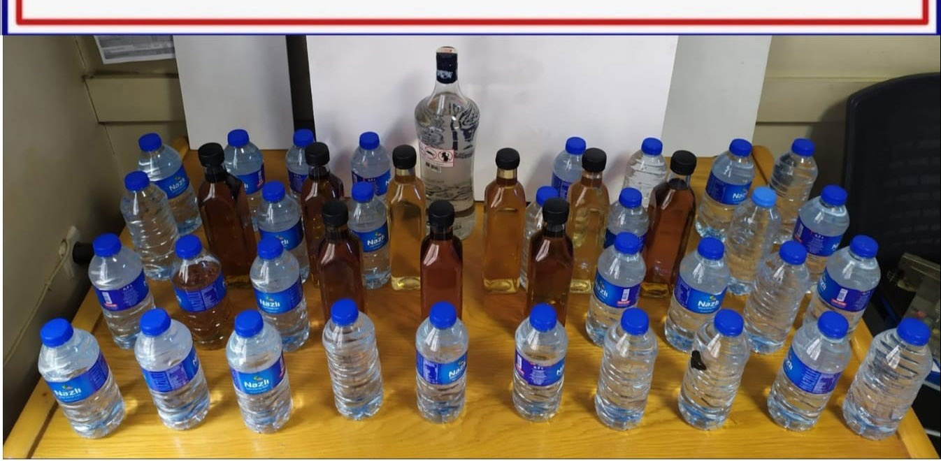 JASAT timlerinden hırsızlık ve sahte içki operasyonu