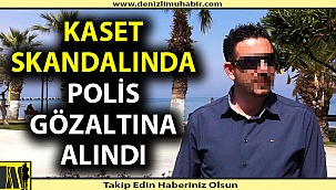 Kaset skandalının mimarı olduğu iddia edilen polis gözaltında