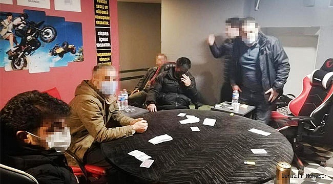 Kumar oynayan 21 kişiye 18 bin 60 TL idari para cezası
