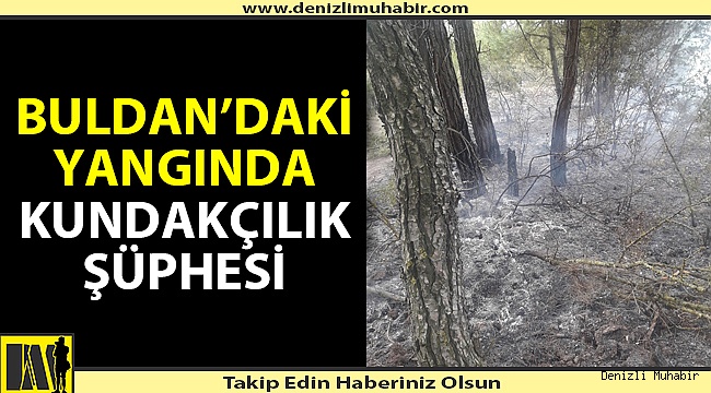 Kundakçı olduğu iddia edilen bir kişi gözaltına alındı