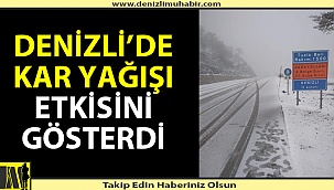 Merkezde yağmur, il sınırında kar