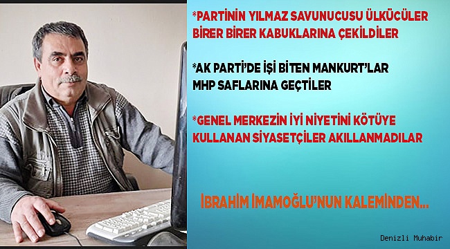 MHP'de yeni dönem