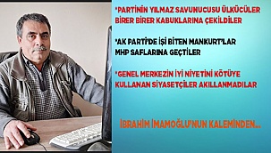 MHP'de yeni dönem