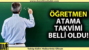 Öğretmen adaylarına müjde! Atama takvimi açıklandı