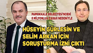 Pamukkale Belediyesi'nde AK Parti dönemindeki 8 milyonluk zarar için soruşturma izni