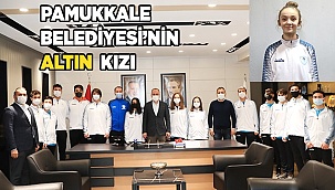 PAMUKKALE BELEDİYESPORA ALTIN MADALYA GELDİ