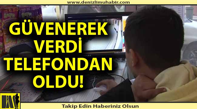 Saniyeler içinde telefonunu çaldırdı!
