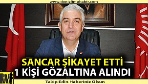 Teoman Sancar'ın şikayetiyle 1 kişi gözaltına alındı