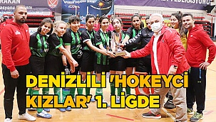 Tüm mahalleye spor alışkanlığı kazandıran 'Hokeyci Kızlar' 1. Ligde