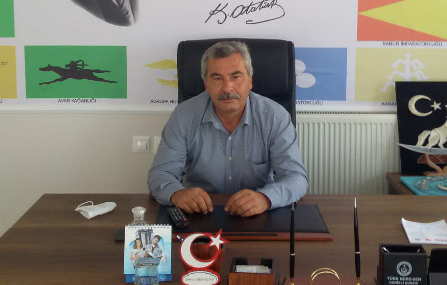 Türk Diyanet Vakıf-Sen Denizli Şube Başkanı Mehmet Çoban'dan kadınlar günü mesajı
