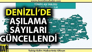 Türkiye'de aşılama sayısı 10 milyona dayandı114 bin 293