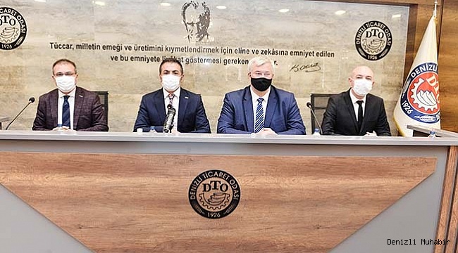 UKRAYNA ANKARA BÜYÜKELÇİSİNİ DENİZLİ İLE BULUŞTURDULAR