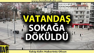 Vatandaşlar cumartesinin keyfini çıkardı
