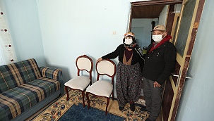 Yangının yaralarını Büyükşehir Sevgi Eli sardı