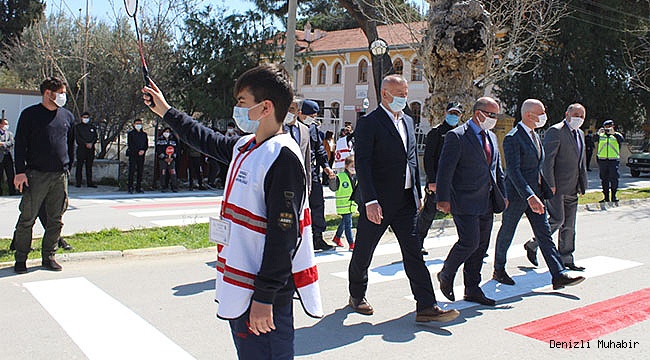 Yaya güvenliği için Sarayköy’de kırmızı çizgi çekildi