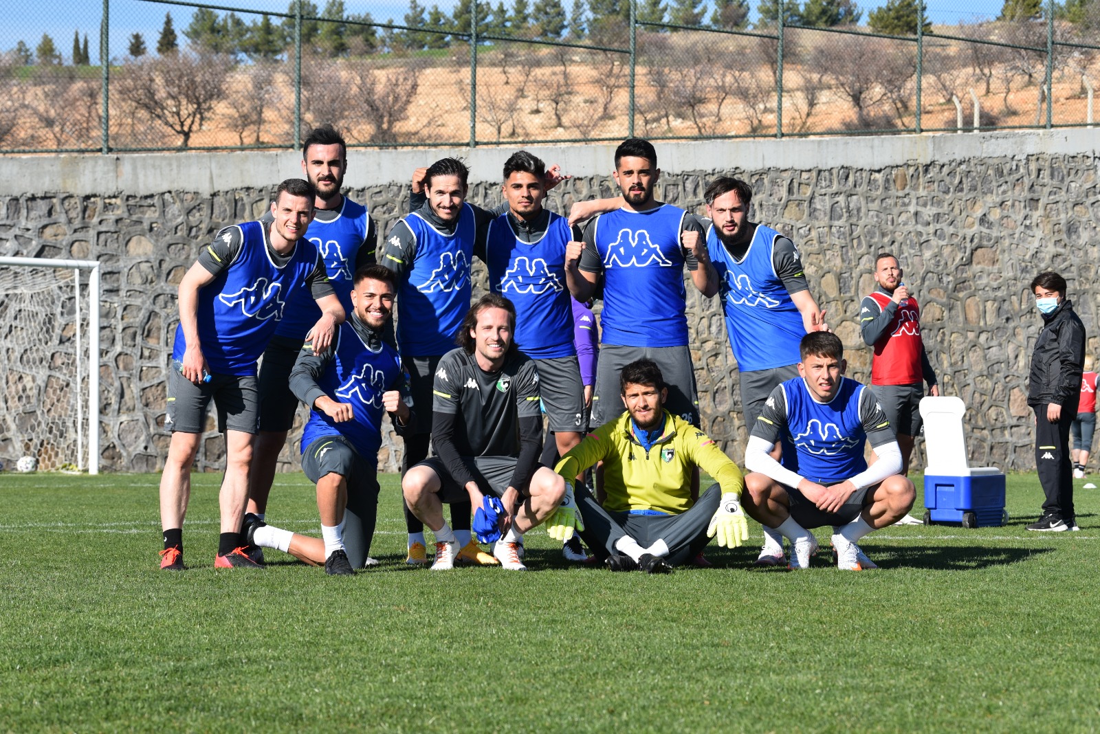 Yukatel Denizlispor, Gaziantep maçı hazırlıklarını tamamladı