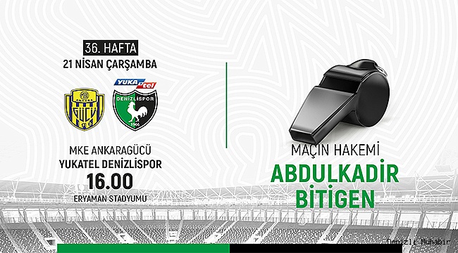 36. haftanın hakemleri belli oldu