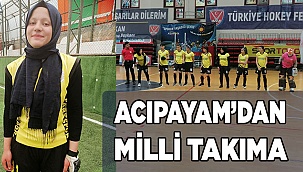 Acıpayamlı hokeyci genç kıza milli davet