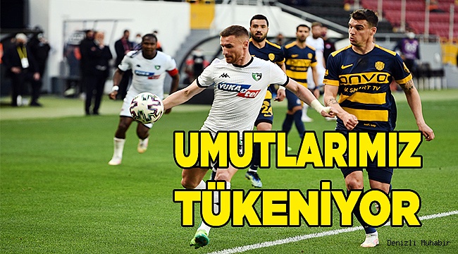 Ankaragücü,  Denizlispor'la puanları paylaştı