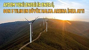 Aydem Yenilenebilir Enerji, son 3 yılın en büyük halka arzına imza attı