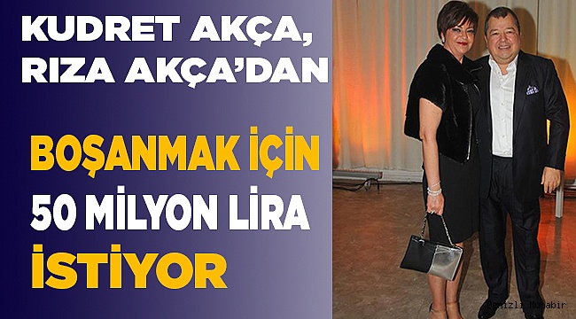Aylık 200 bin lira nafaka talep etti