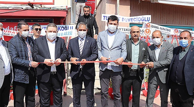 BBP Denizli Honaz İlçe Başkanlığı binası törenle açıldı