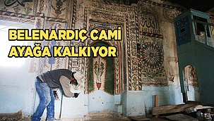 BELENARDIÇ CAMİ RESTORASYONU SÜRÜYOR