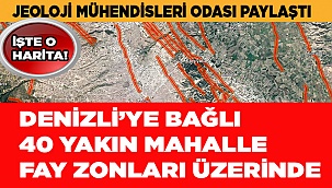 Birçok ilçe ve mahalle tehlike altında