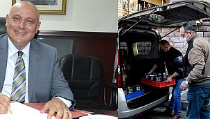 Buldan’da İftarlık yemekler evlere ulaştırılıyor.