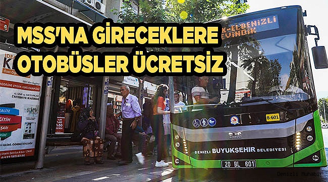 Büyükşehir'den MSS'na gireceklere ulaşım kolaylığı