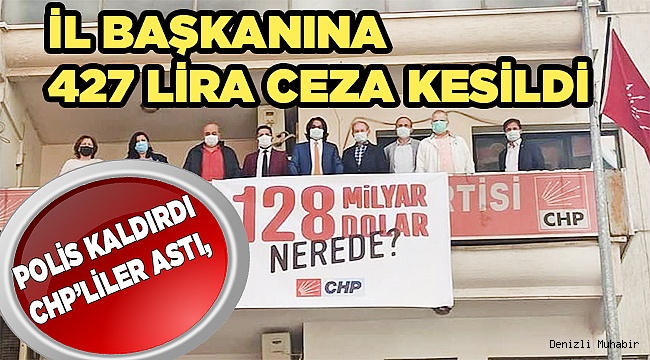 CHP, indirilen afişleri bugün yeniden astı