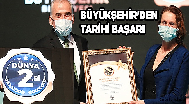 Denizli Büyükşehir Belediyesi Dünya 2'ncisi