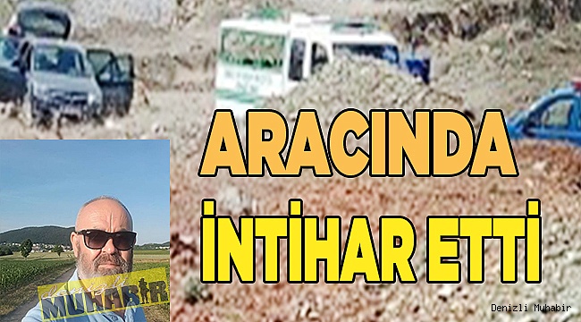 Denizli'de İntihar!