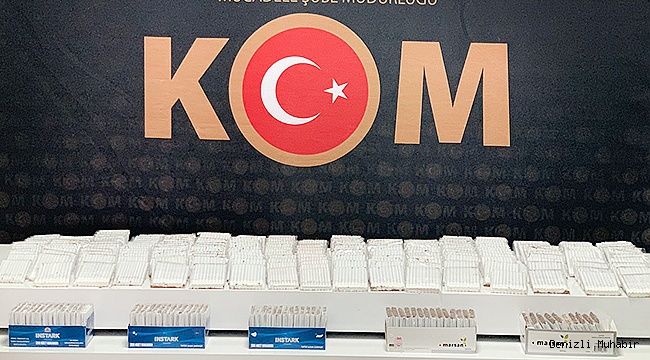 Denizli’de kaçakçılara 5 ayrı operasyon; 7 gözaltı