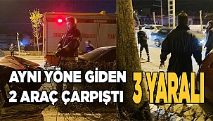 Denizli’de trafik kazası; 3 yaralı
