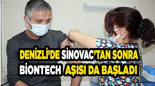 Denizli’de yürütülen aşı çalışmaları devam ediyor