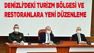 Denizli'deki Turizm bölgesine ve restoranlara yeni düzenleme